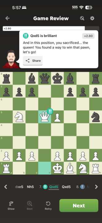 I love playing the jobava 