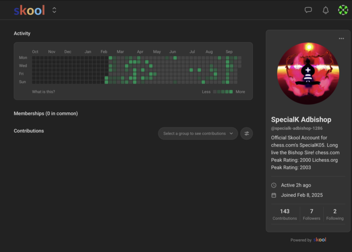 What happened to SpecialK05?