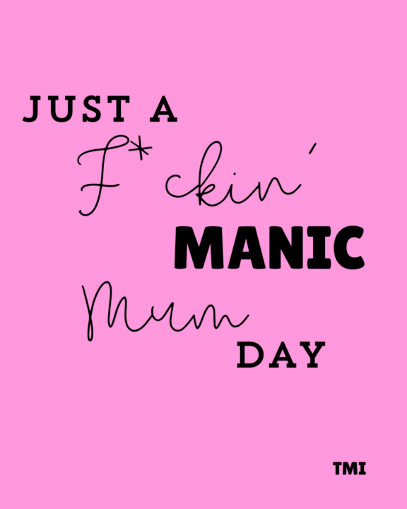 Mom-days feel harder on a….