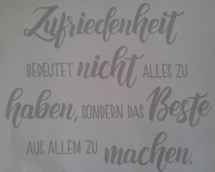 Bist Du zufrieden?