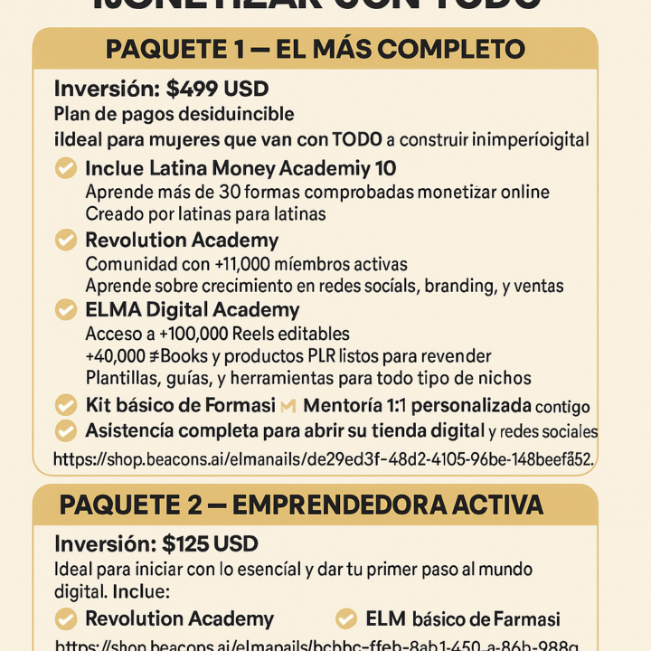 Paquetes