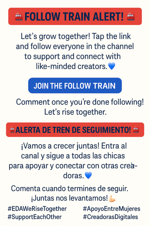 Follow train 🚆🚆🚨🚨