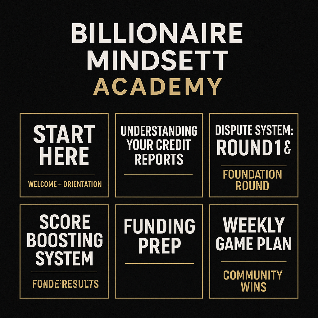 Billionaire Mindsett Academy