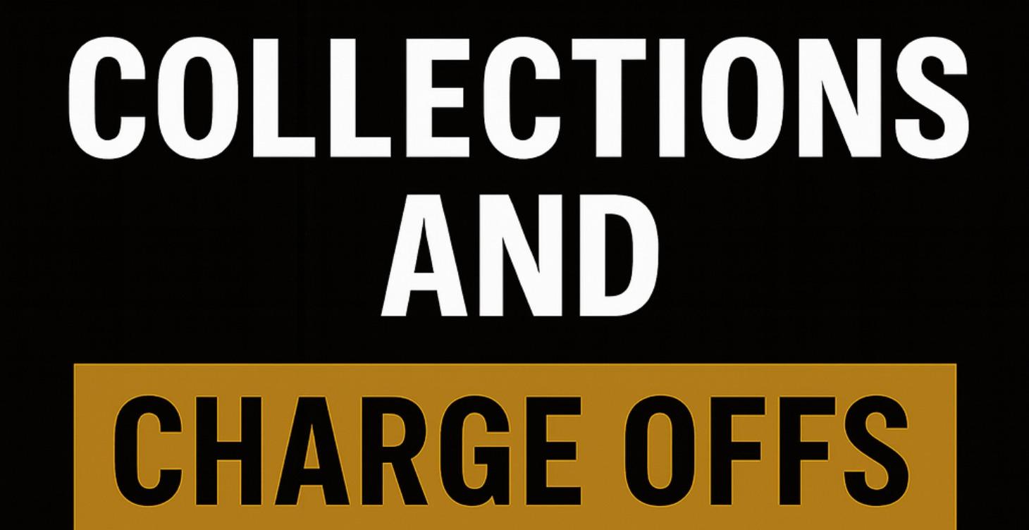 Collections, Inquiries & Charge Offs