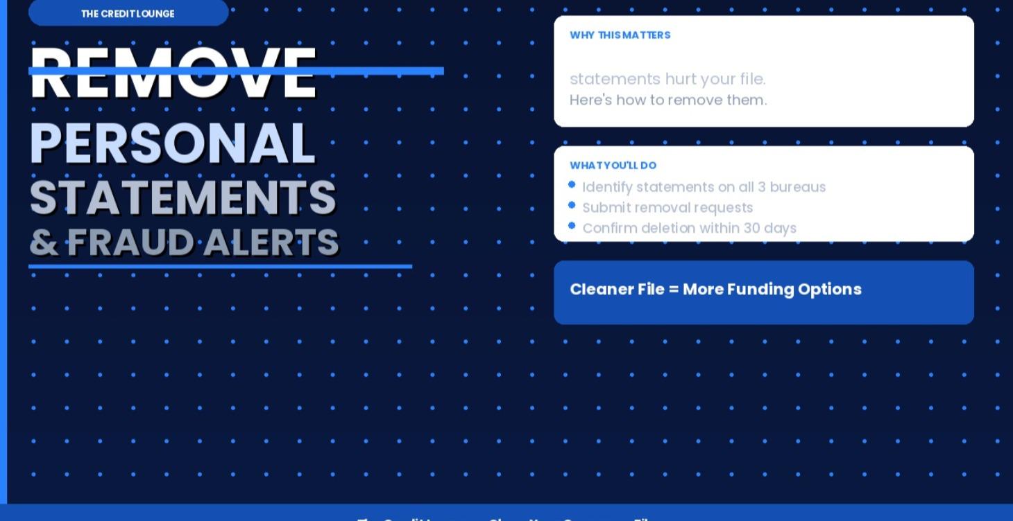Removing Fraud Alerts