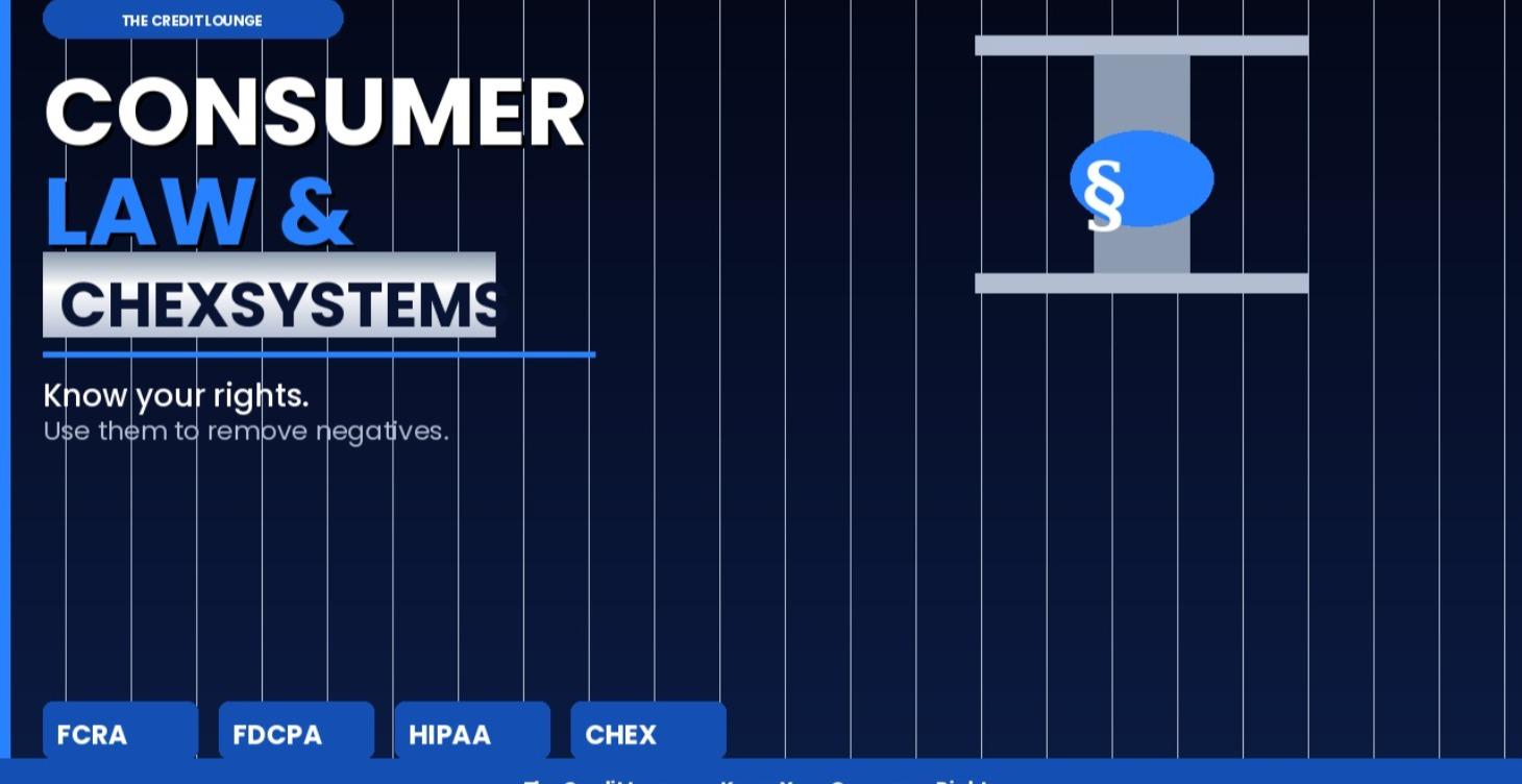 Consumer Law & ChexSystems