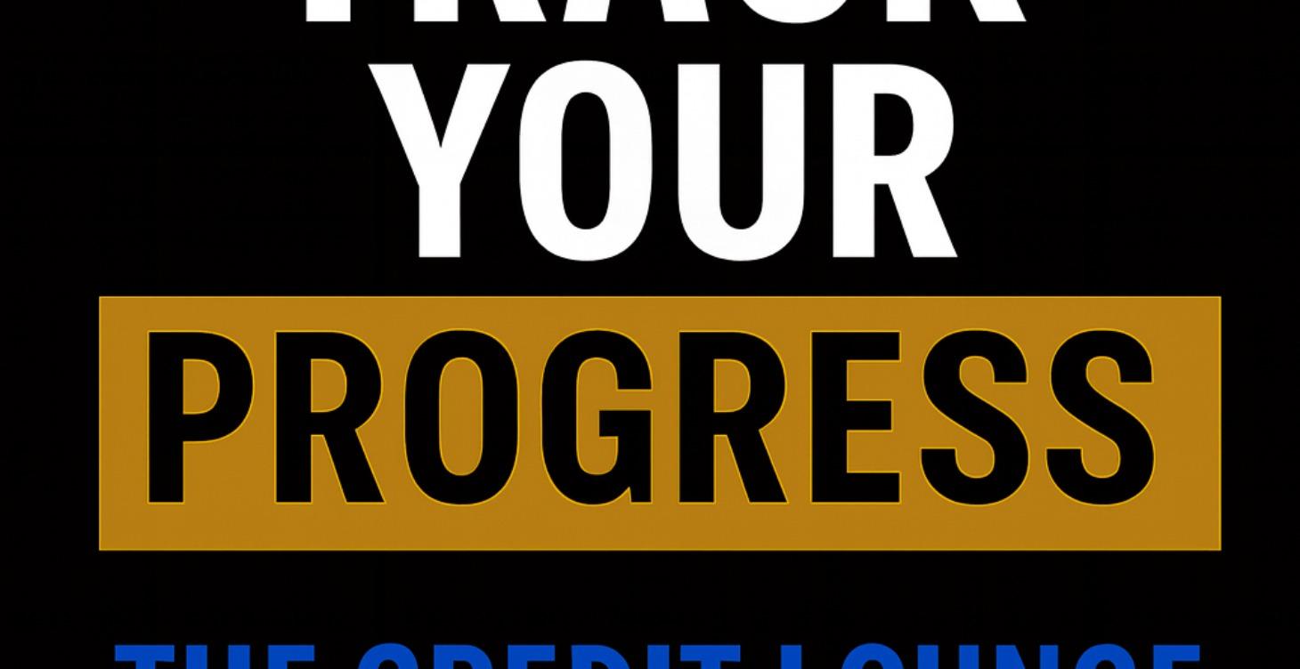 📊 Tracking Your Credit Progress
