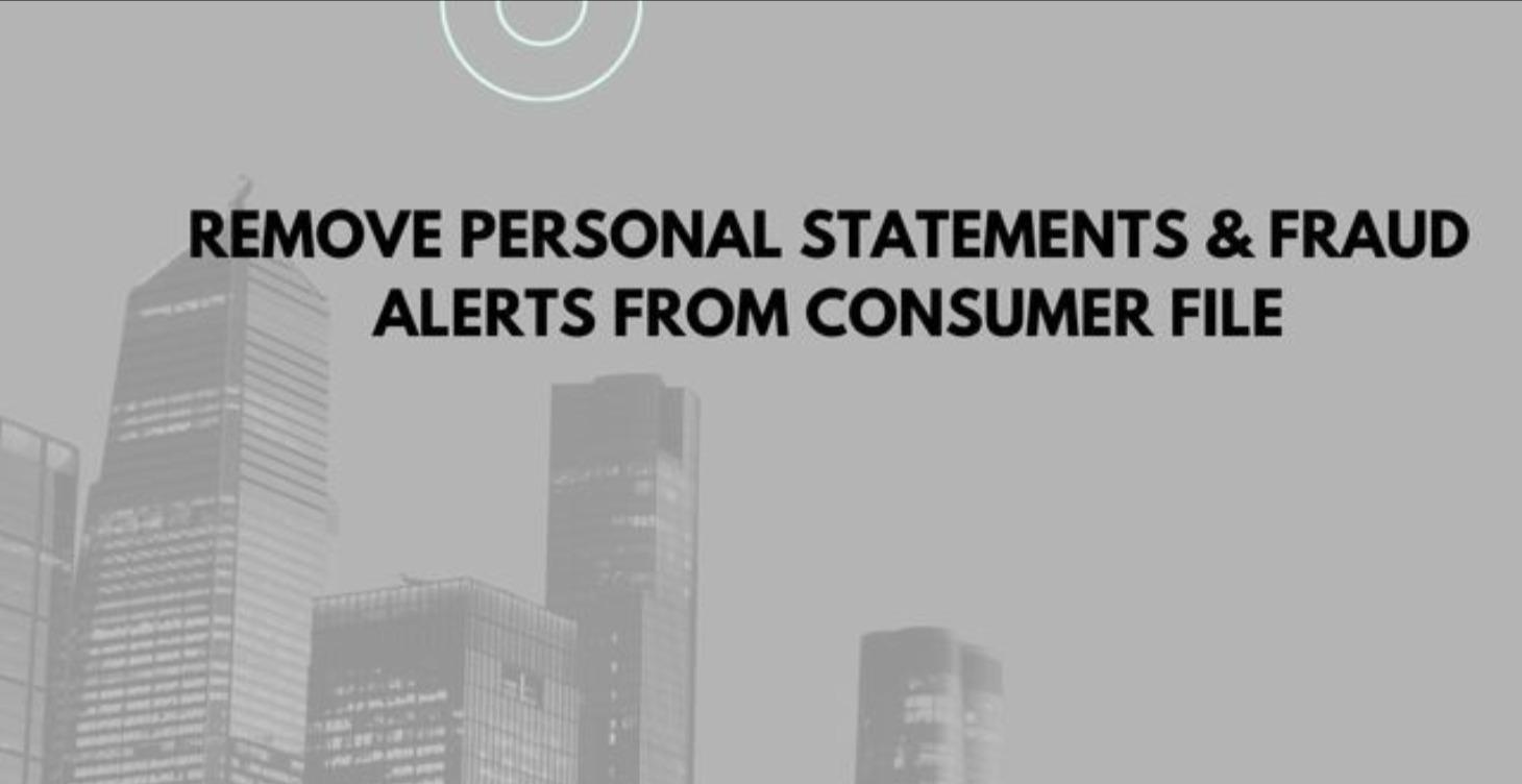 Removing Fraud Alerts