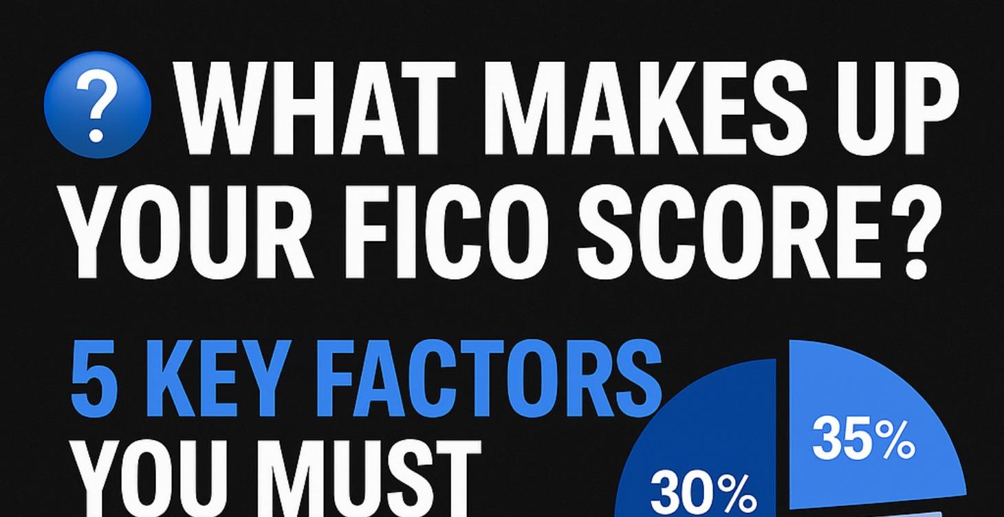 📊 What Makes Up Your FICO?