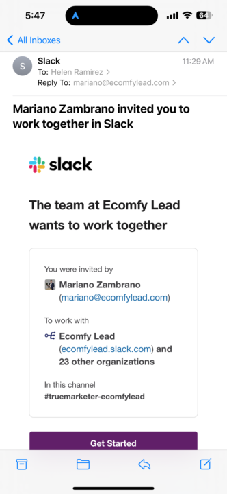 Slack es parte de la Academia ? 