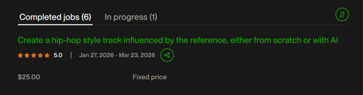 I got a new 5-stars rating!!!!