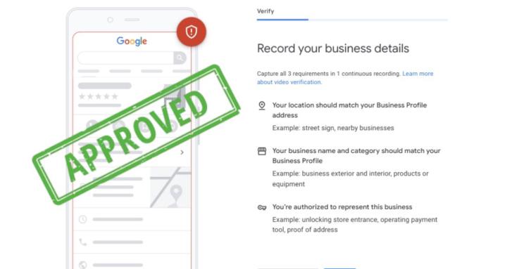 Get GMBs Approved