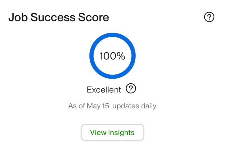 🎉 Celebrating a Milestone on Upwork! 🎉