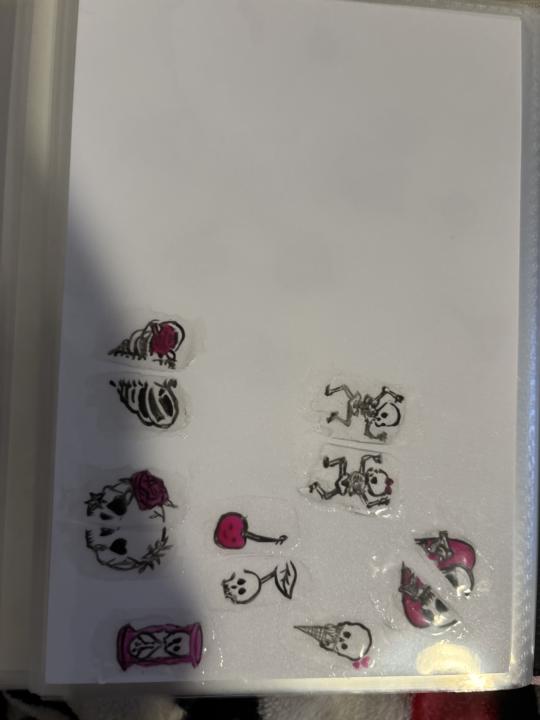 Any tips for hand painted Nail Stickers?