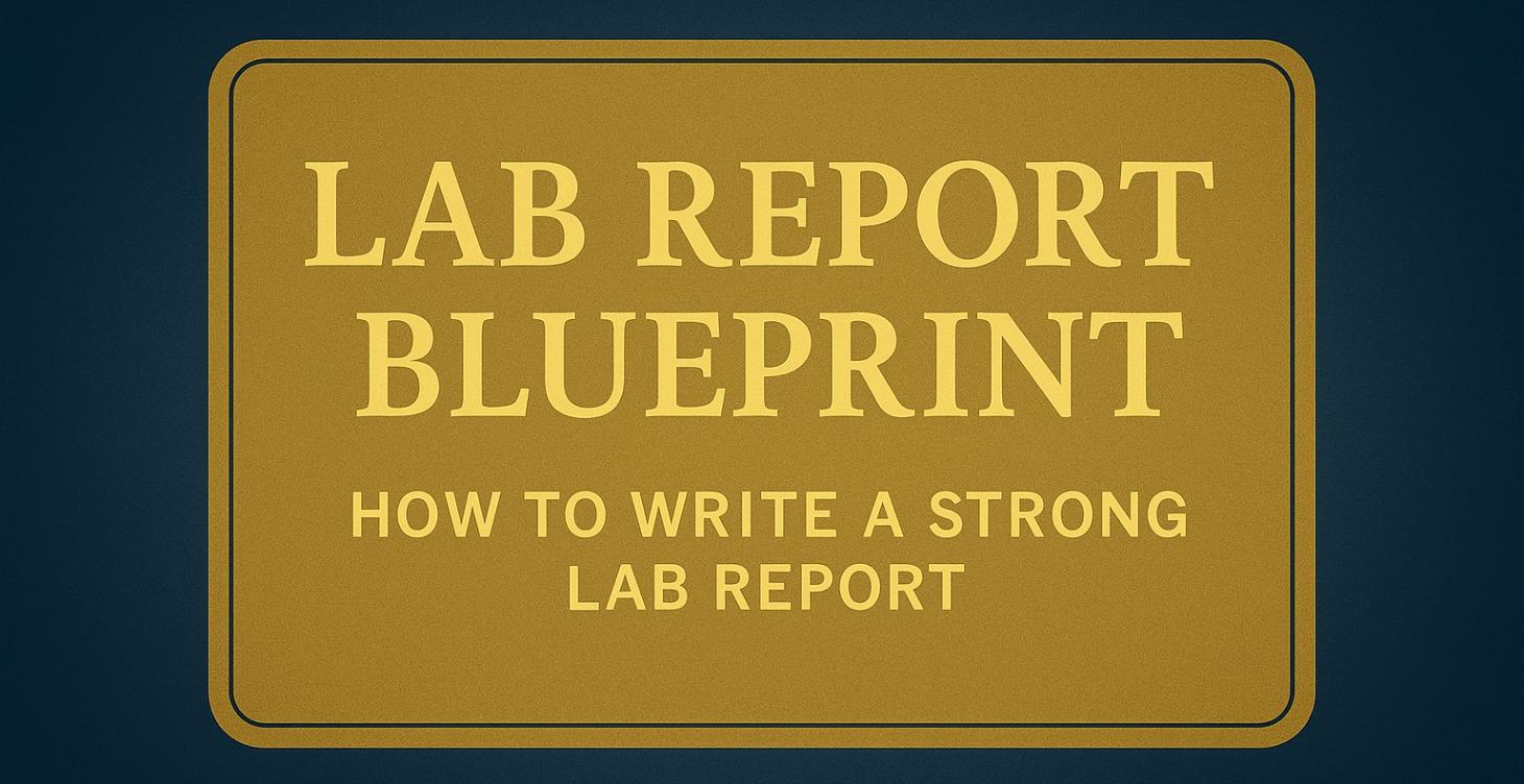 Lab Report Blueprint