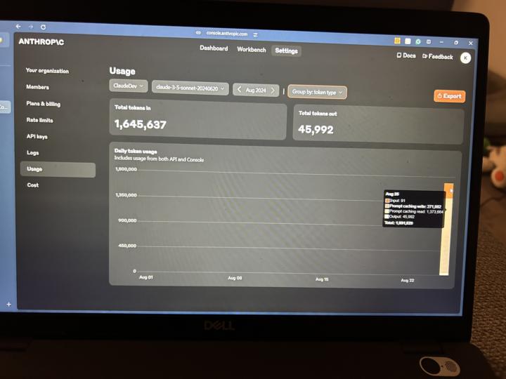 Anthropic API - Rate limit being burned through insanely fast - what am I doing wrong?