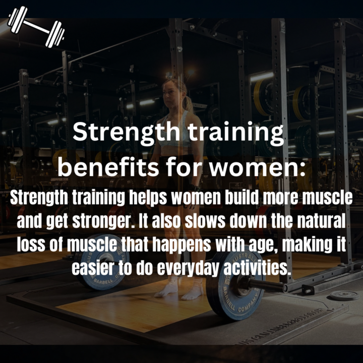 Strength training for women 