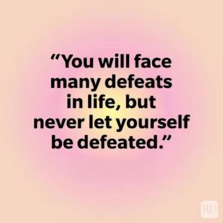 Positive moving on 