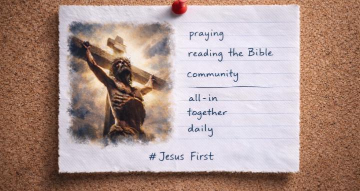 Jesus First
