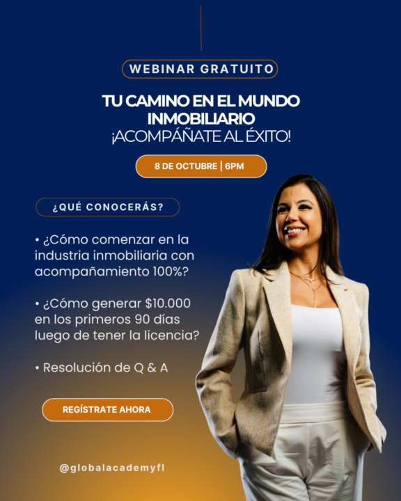 Webinar Gratuito: Tu Camino en el Mundo Inmobiliario | ¡Acompáñate al Éxito!