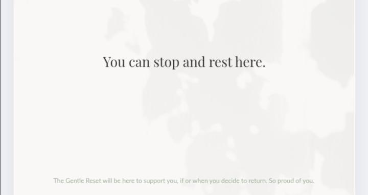 A Place to Pause