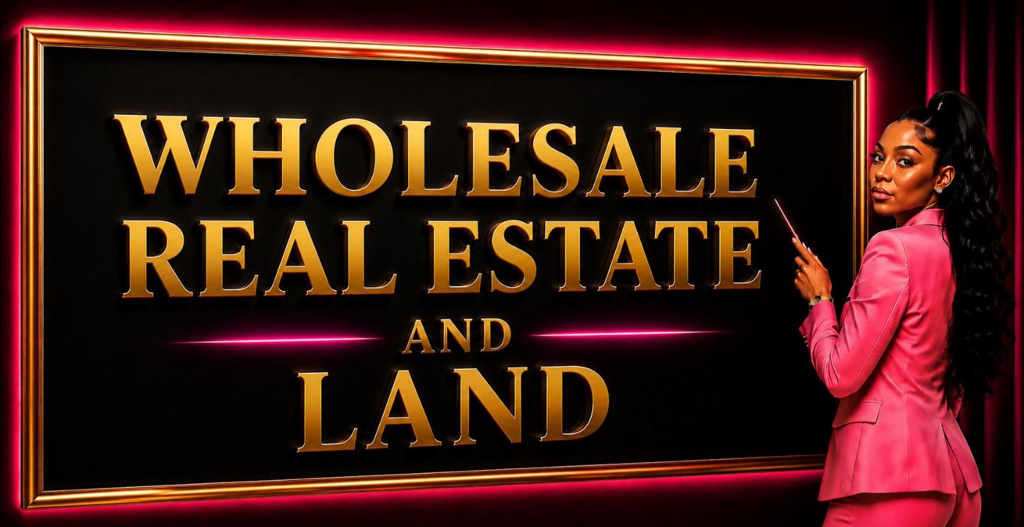 Wholesaling real estate and land