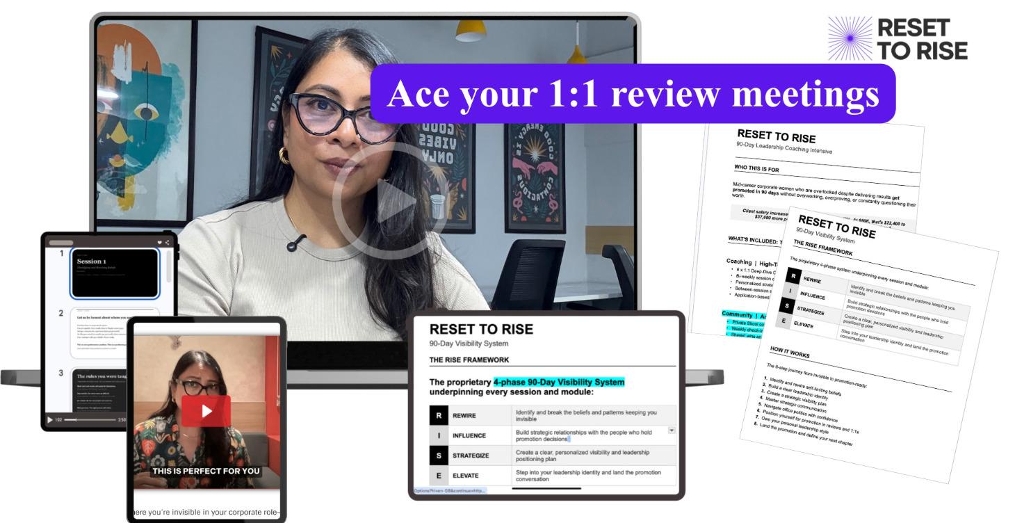 Ace Your 1:1 Review meetings