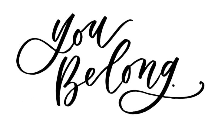 YOU BELONG