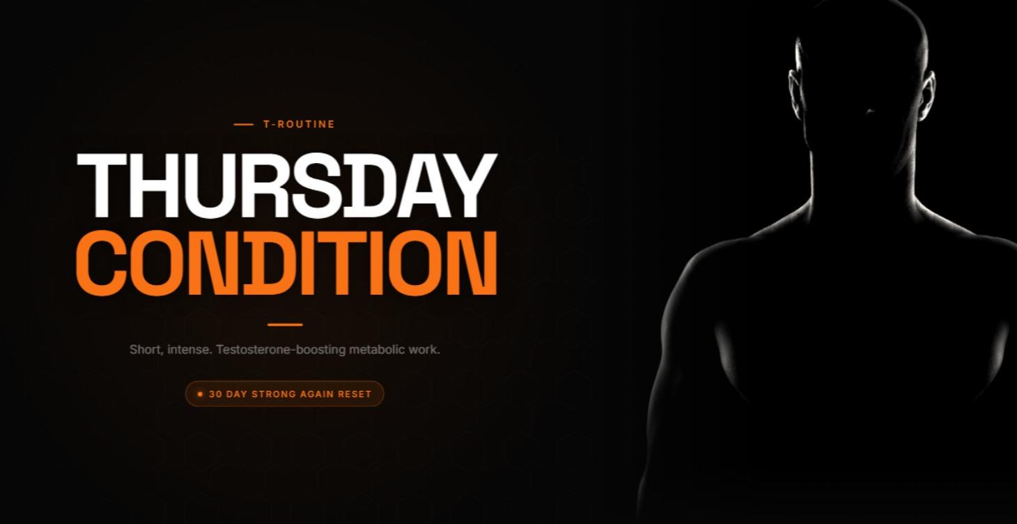Thursday: Conditioning