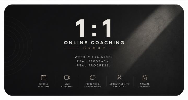 1:1 Online Coaching Group