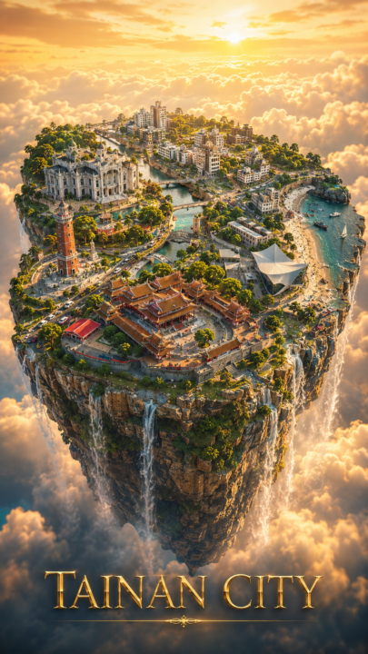 精緻的城市3D場景~提示詞分享