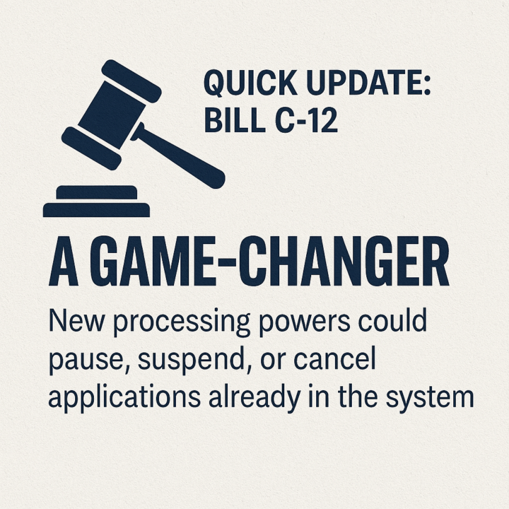 Quick Update: Bill C‑12 Is a Game‑Changer