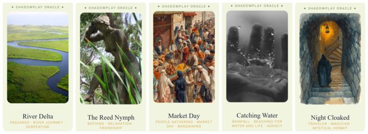 Shadowplay Oracle Cards
