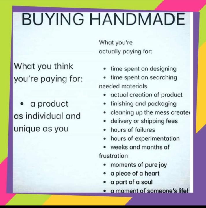 Buying handmade 