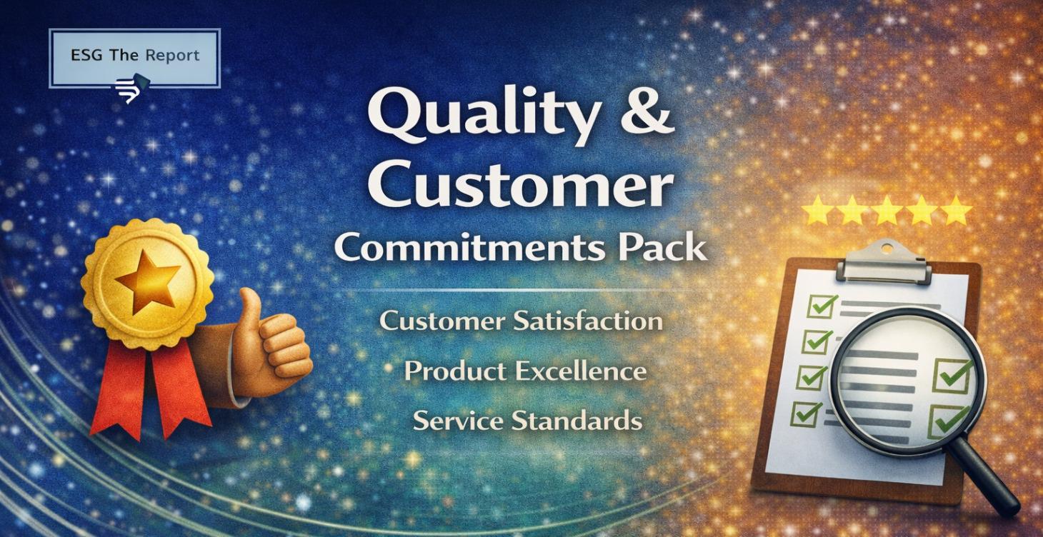 Quality & Customer Commitments Pack