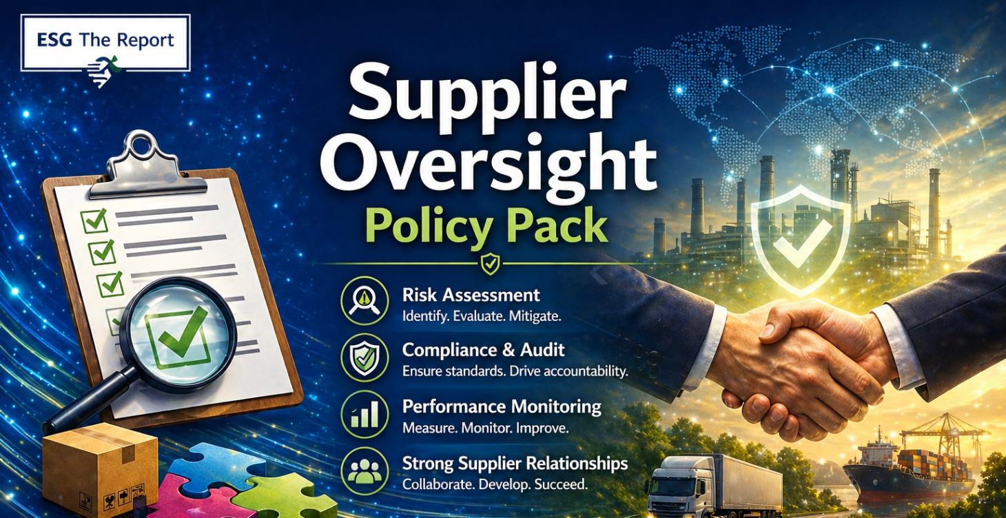 Supplier Oversight & Code of Conduct Pack