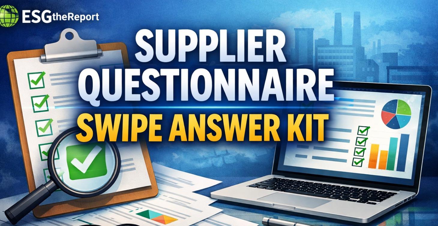 Supplier Questionnaire Swipe Answer Kit
