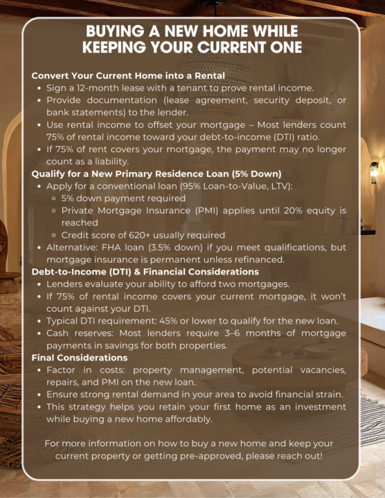 Buying a New Home Without Selling Your Current One