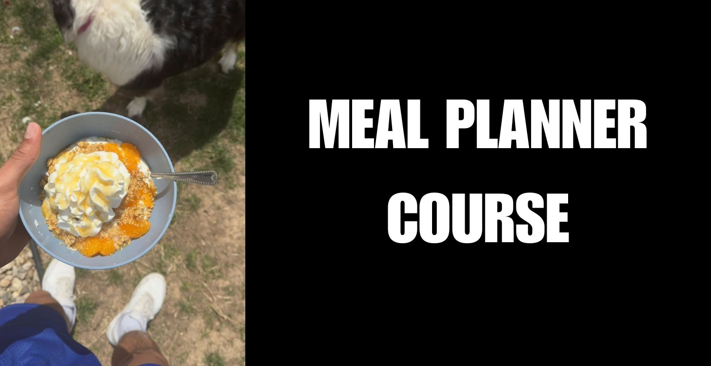 Meal Planner Course