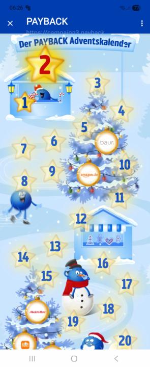 Payback Adventskalender!