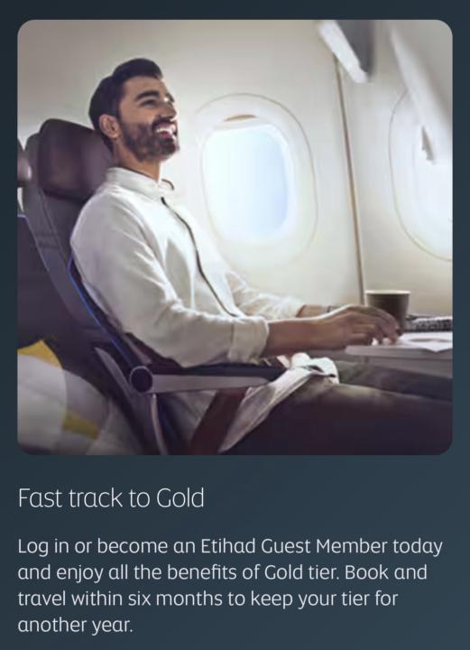 🚨Etihad Gold Status sichern!