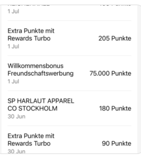 Willkommensbonus in 2 Monaten gerockt