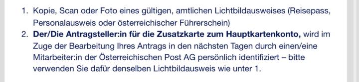 Amex Platinum Antrag