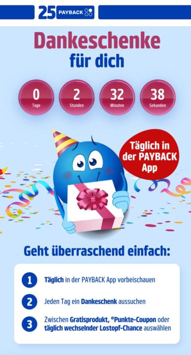 Payback Dankeschenk Aktion 🎁