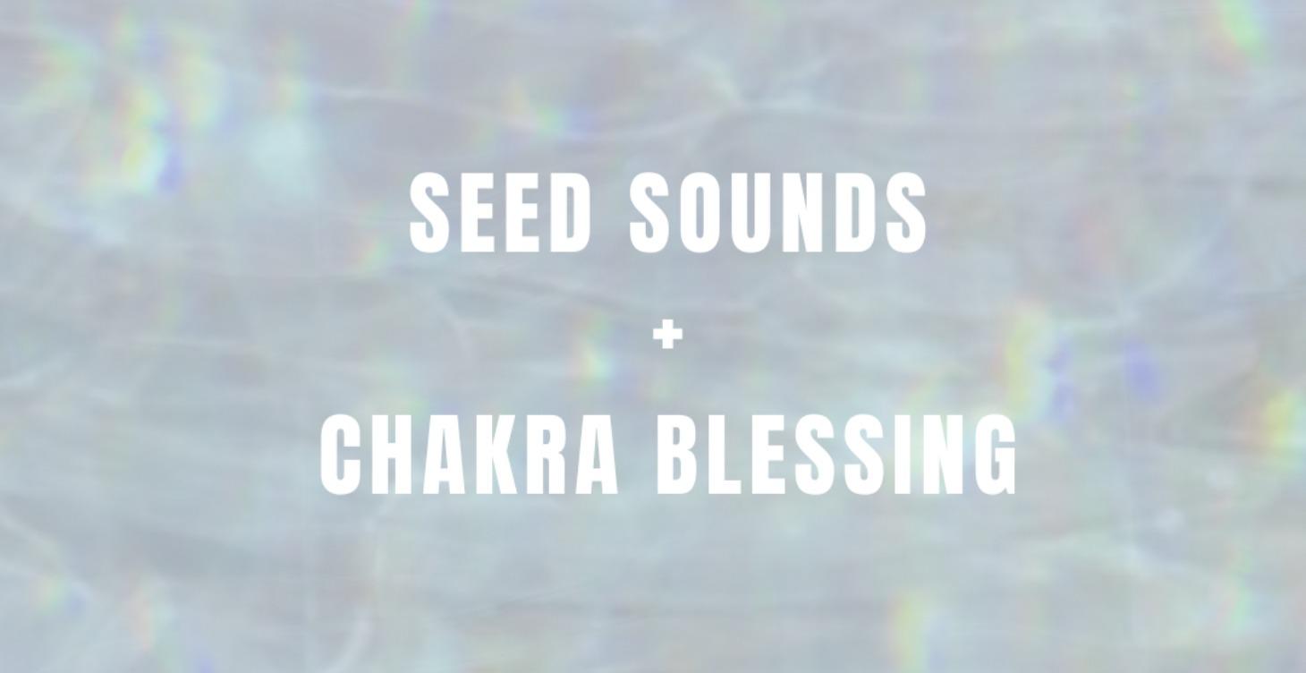 Seed Sound + Chakra Blessing