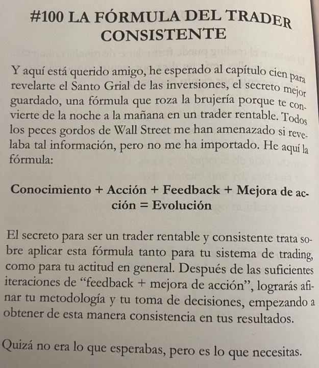 Consistencia es la clave