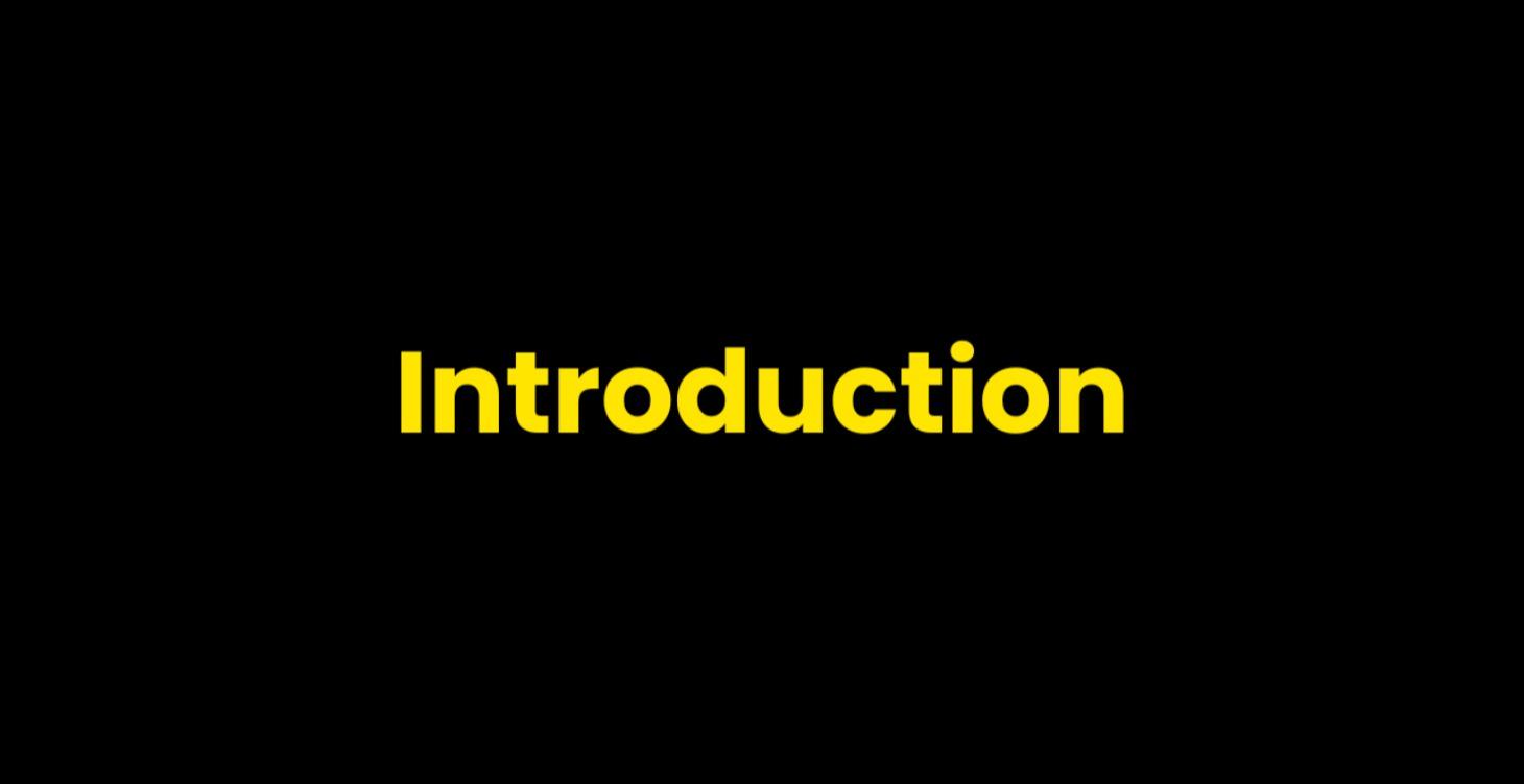 1 — Introduction