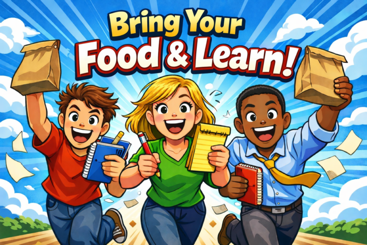 Live Classes: Bring Your Food & Learn!