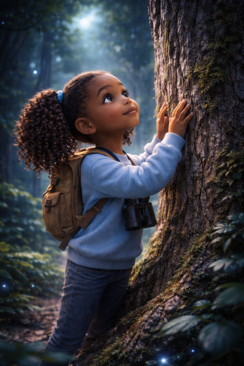 Jazmine in a Cinematic Scene
