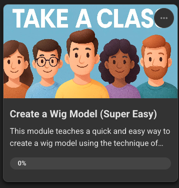 New Class: Creating a Wig Model (Super Easy)